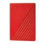 Western Digital My Passport 2TB pārnēsājamais ārējais cietais disks USB 3.2 Gen 1 sarkans (WDBYVG0020BRD)