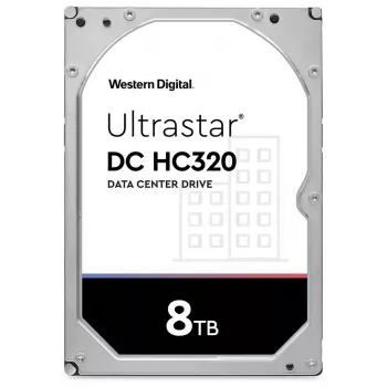 Western Digital Ultrastar DC HC320 8TB 3,5 collu SAS 12Gb/s uzņēmuma cietais disks (HUS728T8TAL5204)