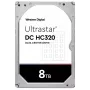 Western Digital Ultrastar DC HC320 8TB 3,5 collu SAS 12Gb/s uzņēmuma cietais disks (HUS728T8TAL5204)