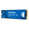 Western Digital WD Blue SN580 1TB M.2 2280 PCIe Gen4 x4 NVMe SSD - 4150MB/s lasīšana, 4150MB/s rakstīšana, 600 TBW