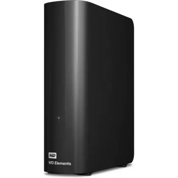 Western Digital WD Elements Desktop 16TB ārējais cietais disks USB 3.0 - melns WDBWLG0160HBK