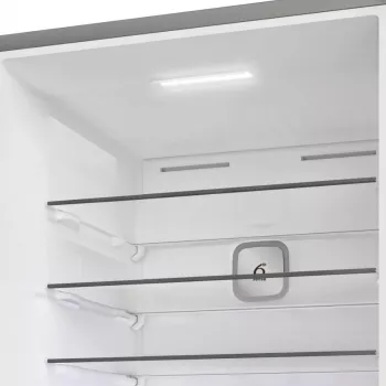Whirlpool WHK2 6493 X4E Brīvi stāvošs ledusskapis ar saldētavu, 338L, Full No Frost, Energoklase E, Nerūsējošais tērauds