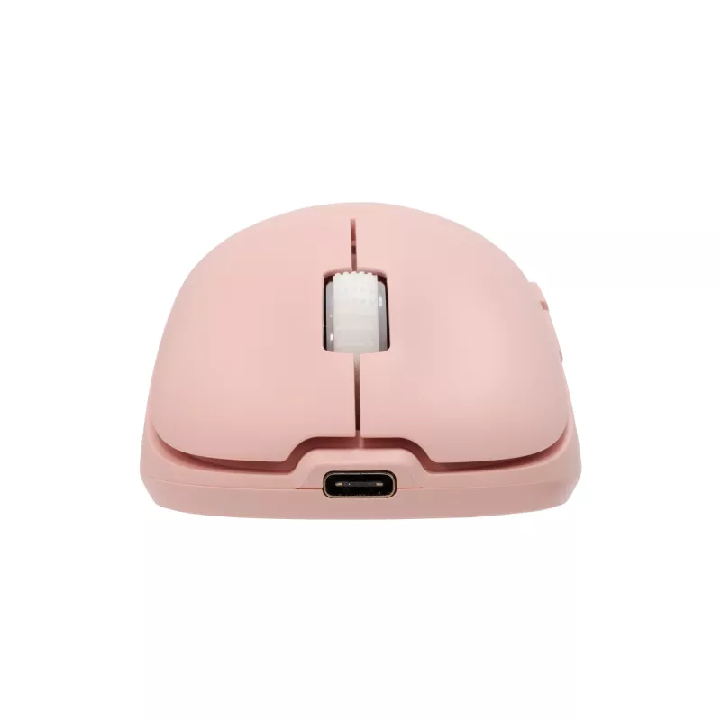 White Shark AERO PINK bezvadu spēļu pele (rozā, 10000 DPI, 2.4GHz/USB-C)