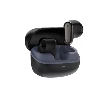 White Shark BLAZE-B GEB-TWS-201 patiesi bezvadu Bluetooth 5.1 austiņas ar uzlādes futrāli, IPX4 ūdensizturība, skārienvadība, melna