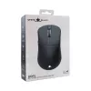 White Shark BORS-B WGM-5021 bezvadu spēļu pele, 12000 DPI, 2.4GHz, RGB, melna