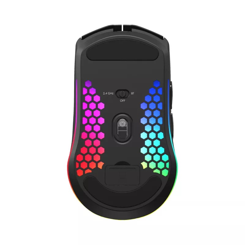 White Shark CADOR-B WGM-5020 vadu RGB spēļu pele, melna