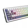 White Shark EXCALIBUR M mehāniskā tastatūra (GK-009251) ar Outemu Blue slēdžiem, RGB fona apgaismojumu, ASV izkārtojumu, baltā krāsā