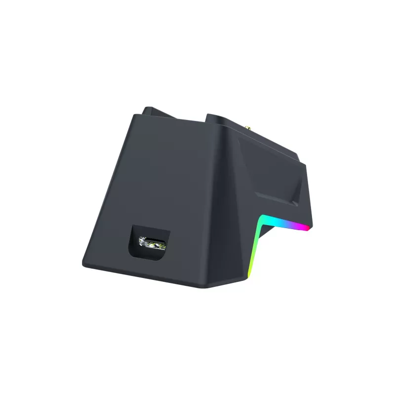 White Shark GAWAIN-B bezvadu spēļu pele, 12000 DPI, 500 mAh, 56g, melna