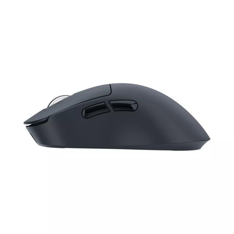 White Shark GAWAIN-B bezvadu spēļu pele, 12000 DPI, 500 mAh, 56g, melna