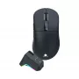 White Shark GAWAIN-B bezvadu spēļu pele, 12000 DPI, 500 mAh, 56g, melna