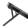 White Shark ICE GUARD GCP-4 dzesēšanas paliktnis ar diviem 125 mm ziliem LED ventilatoriem, 5 augstuma iestatījumiem, līdz 17,3 collām