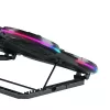 White Shark ICE STORM GCP-6 klēpjdatora dzesēšanas paliktnis, 2x125mm ventilatori, zils LED, USB, līdz 17 collām
