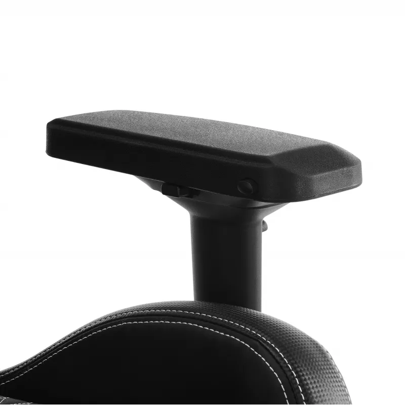 White Shark PHOENIX Gaming Chair Black – Ergonomic PU Leather Chair with Adjustable Backrest, 4-Class Gas Lift, 120 kg Capacity