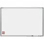 Baltā tāfele ar lakotu virsmu 2X3 60x45cm, alumīnija rāmis