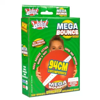 Wicked Vision Mega Bounce Mini – 65mm High Bounce Ball (Assorted Colours)