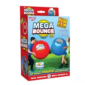 Wicked Vision Mega Bounce XL piepūšamā spēles bumba - 80 cm varavīksnes