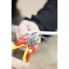 Wiha 43458 Profesionāls elektriķa diagonālais griezējs 200 mm, VDE izolēts, sarkans/dzeltens