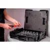 WIHA 44685 Uzgriežņu un uzgaļu komplekts 1/4 collas un 1/2 collas, 60 gab. ar 2 sprūdratiem un skrūvgrieža rokturi, L-BOXX