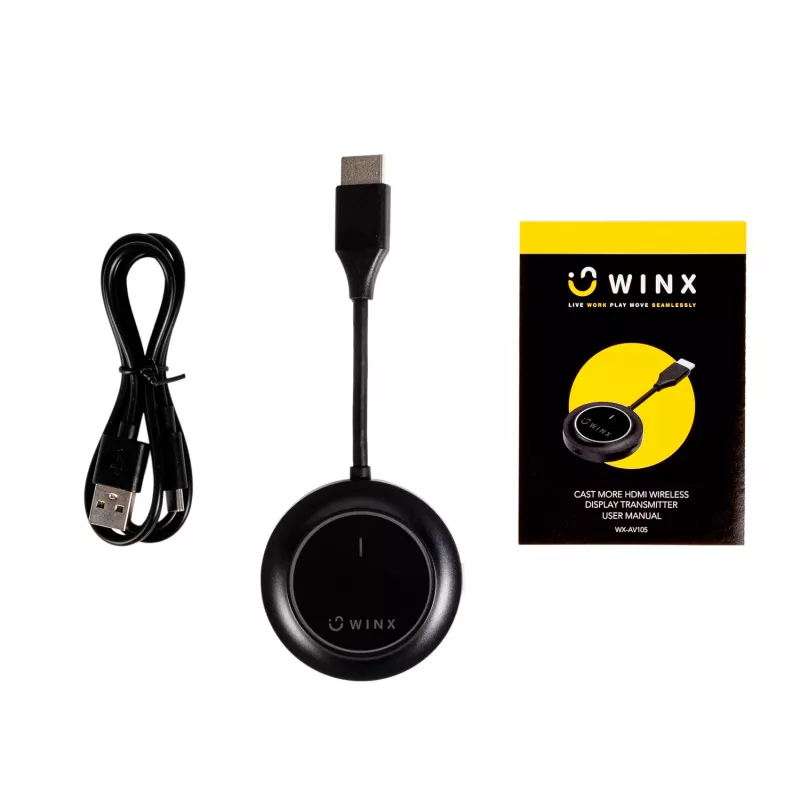 WINX CAST More HDMI bezvadu displeja raidītājs