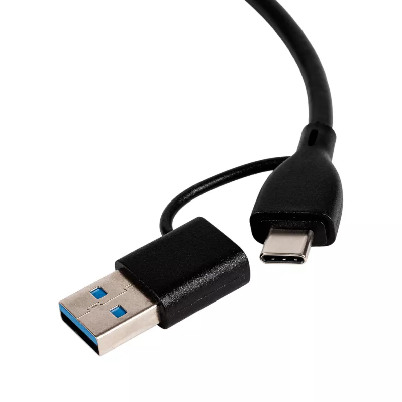 WINX CONNECT Simple USB/Type-C centrmezgls, 3x USB-A 5Gbps + USB-C PD 100W, Space Grey