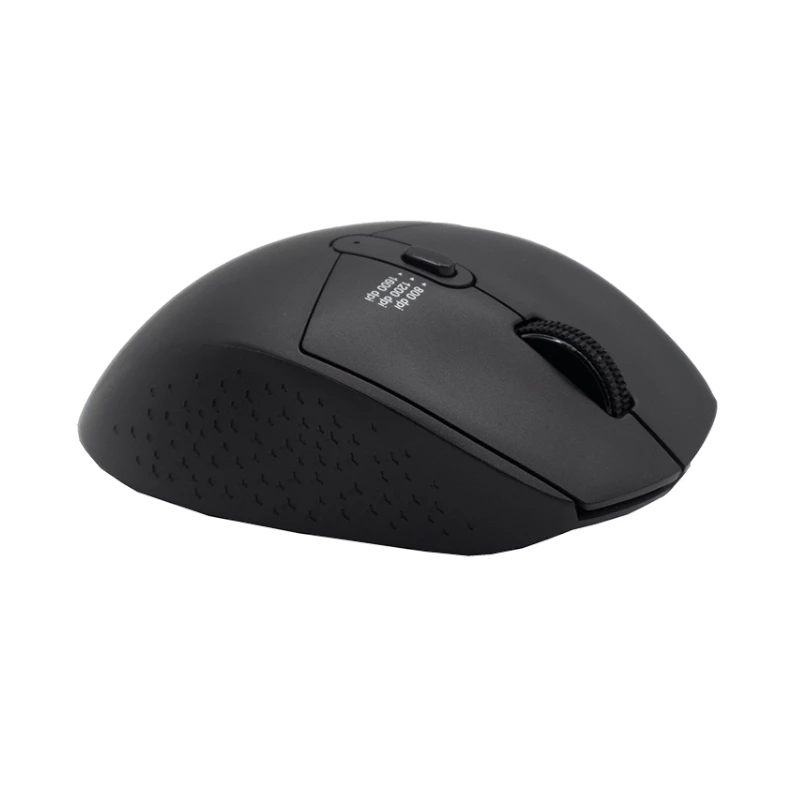 WINX DO Simple bezvadu pele WX-KB102, 2,4 GHz, 3 pogu optiskā, 1600 DPI, abpusēja, melna