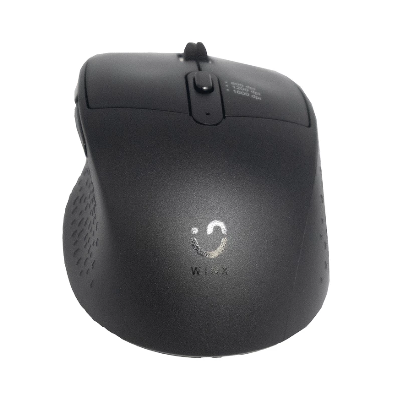 WINX DO Simple bezvadu pele WX-KB102, 2,4 GHz, 3 pogu optiskā, 1600 DPI, abpusēja, melna