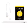 WINX DOODLE Pro iPad irbulis - balta aktīvā pildspalva ar plaukstas atbalsta noraidīšanu, slīpuma jutību, magnētisko stiprinājumu, USB-C uzlādi, rezerves galu