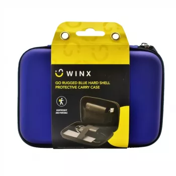 Winx Go Rugged Hardshell aizsargmaciņš Nintendo Switch / OLED - zils