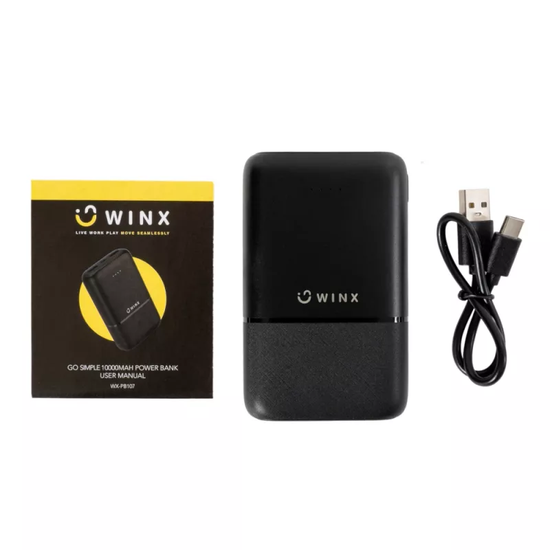 WINX GO Simple 10000mAh ārējais akumulators