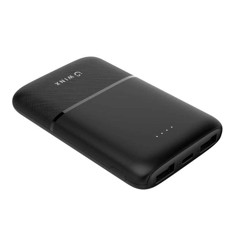 WINX GO Simple 5000mAh Power Bank Melns