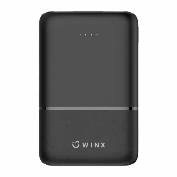 WINX GO Simple 5000mAh Power Bank Melns