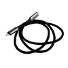 WINX LINK Pro Type-C 1m kabelis 100W PD USB 2.0 480Mbps melns