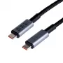 WINX LINK Pro Type-C 1m kabelis 100W PD USB 2.0 480Mbps melns