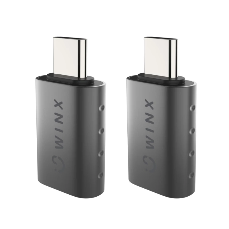 WINX LINK Simple Type-C uz USB adapteru komplekts (2 gab.)