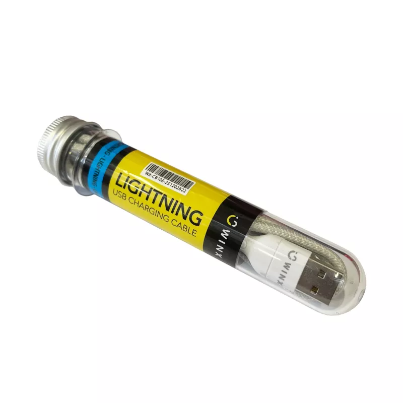 WINX LINK Simple USB-Lightning kabelis 1m balts