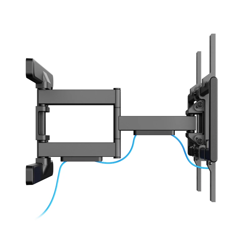 WINX MOUNT Ultra pilnas kustības TV kronšteins 32-70 collu ekrāniem, 40kg slodze, divu roku, VESA 200x200 līdz 600x400, grozāms ±60°, slīpums +5°/-15°