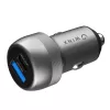 WINX POWER Fast 89W automašīnas lādētājs - USB-C PD 67W + USB-A QC 18W, melns