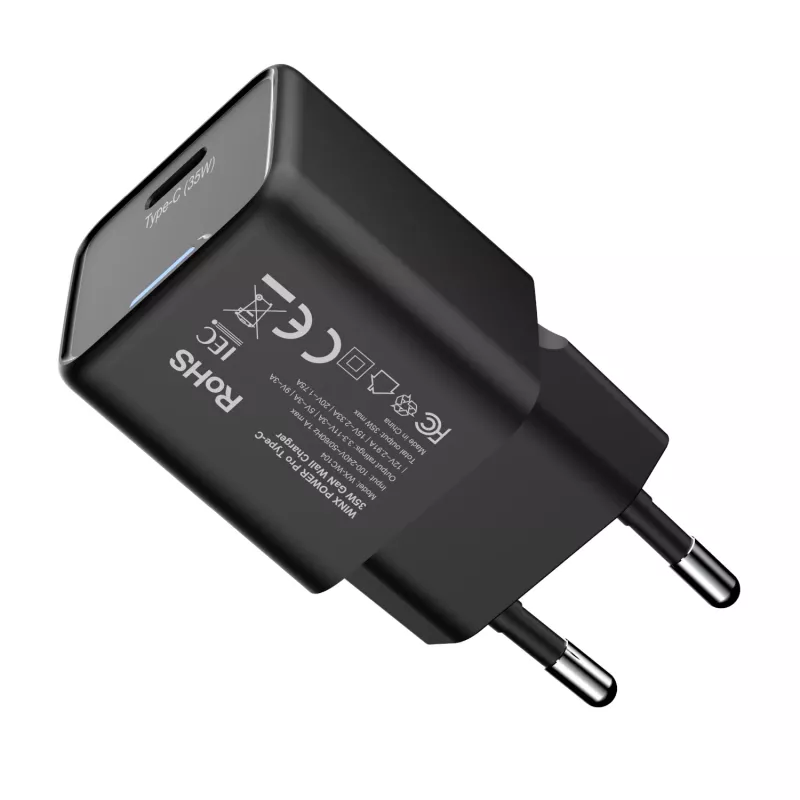 WINX POWER Fast Type-C 35W GaN sienas lādētājs