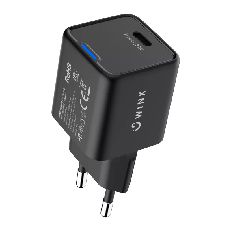 WINX POWER Fast Type-C 35W GaN sienas lādētājs