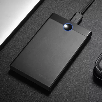 WINX STORE Fast 2,5 collu USB 3.2 Gen 1 SATA HDD/SSD korpuss, bez instrumentiem, melns
