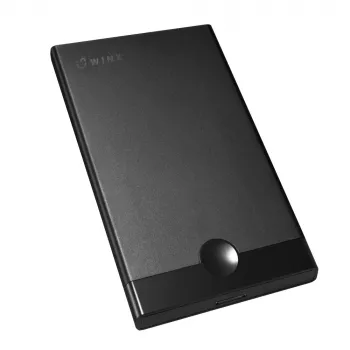 WINX STORE Fast 2,5 collu USB 3.2 Gen 1 SATA HDD/SSD korpuss, bez instrumentiem, melns