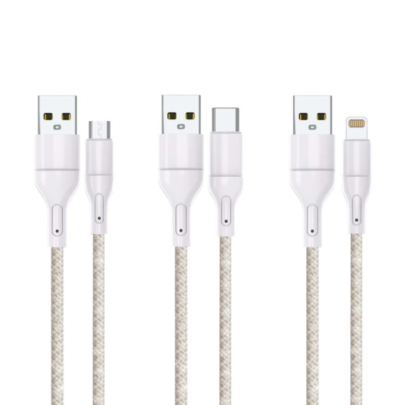 WINX USB-C uz USB-A uzlādes un datu kabelis 1,2 m melns