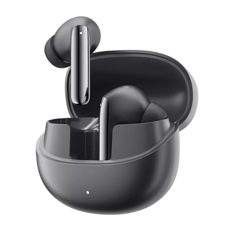 WINX VIBE More Adaptive ANC Earpods Bluetooth 5.3 bezvadu austiņas ar Dual-Mic ENC, spēļu režīmu, IPX4, USB-C uzlādes futrāli, 30H kopējais darbības laiks, melnas