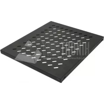 Wirewin SHELF 800 1U BL 19 collu statīva aizpildpaneļa panelis, 1U, melns, saderīgs ar 800 mm dziļumu