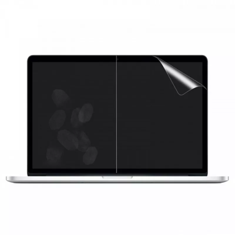 WiWU PET ekrāna aizsargs MacBook Air 13.6 inch (2022, A2681) - caurspīdīgs, spīdīgs, pret skrāpējumiem