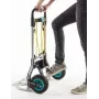 wolfcraft TS 850 alumīnija rokas ratiņi, 100 kg kravnesība, salokāmi, melni 5503000