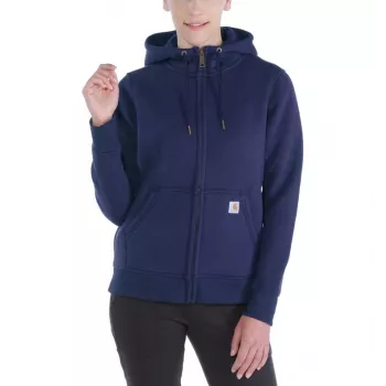 Sieviešu Carhartt Clarksburg rāvējslēdzēja sporta krekls - tumši zils