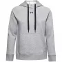 Sieviešu Under Armour Rival Fleece HB kapuce Mod Gray/White
