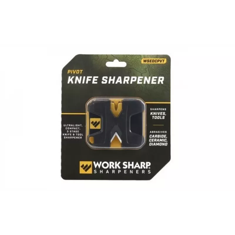 Work Sharp Precision Pivot (009-021) - Ar leņķi vadāms manuāls nažu asinātājs ar Tri-Brasive stieni