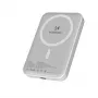 Wozinsky 10 000 mAh magnētiskais power bank balts
